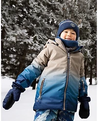 Deux par Deux Toddler Unisex Winter Mittens Play Navy Blue