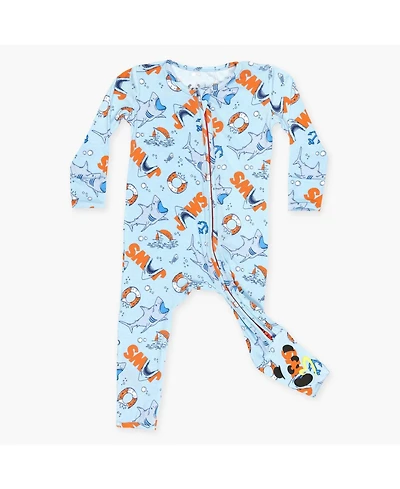 Bellabu Bear Baby Boys or Girls Jaws Convertible Footie