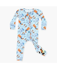 Bellabu Bear Baby Boys or Girls Jaws Convertible Footie