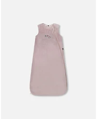 Deux par Baby Girls Plush Sleep Sack Neutral Purple - Baby|Toddler