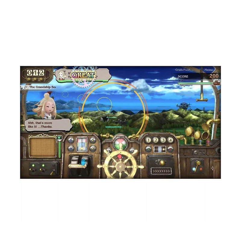 Nintendo Switch 2 Joy-Cons Blue/Red with Bravely Default Flying Fairy Hd and MightySkins Code Bundle