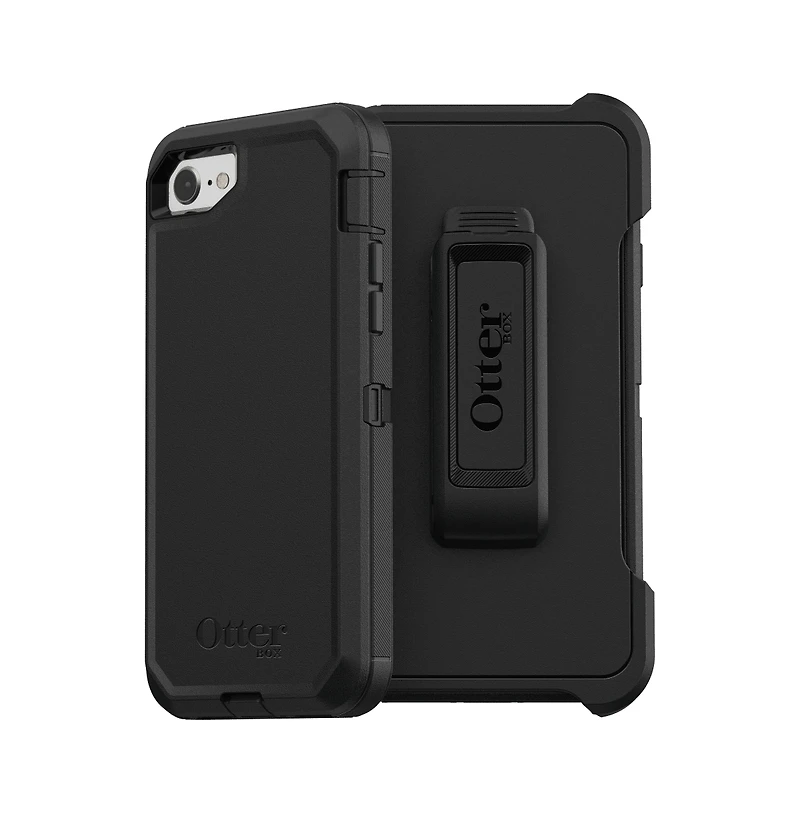 OtterBox Defender Case for Apple iPhone Se 2022 / Se 2020 / 8 / 7-Black