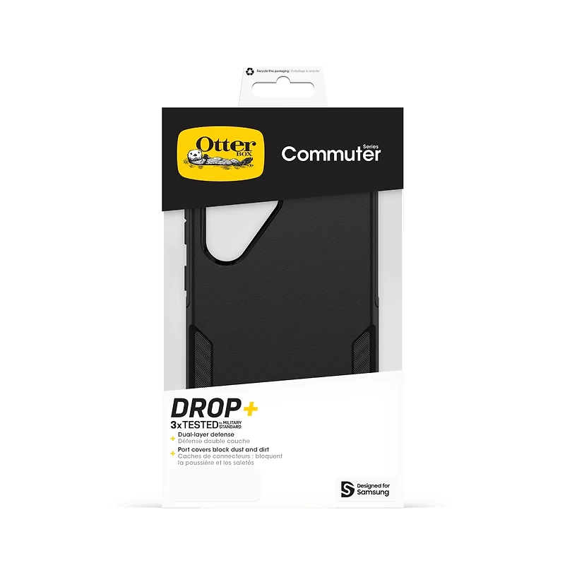 OtterBox Commuter Case for Samsung Galaxy S24 Ultra-Black