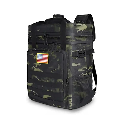 Ayamaya Arctic Mule Tactical 30L Backpack Cooler – Insulated, Soft-Sided, 40-Can Capacity with Molle Storage, Bottle Opener, and Padded Straps