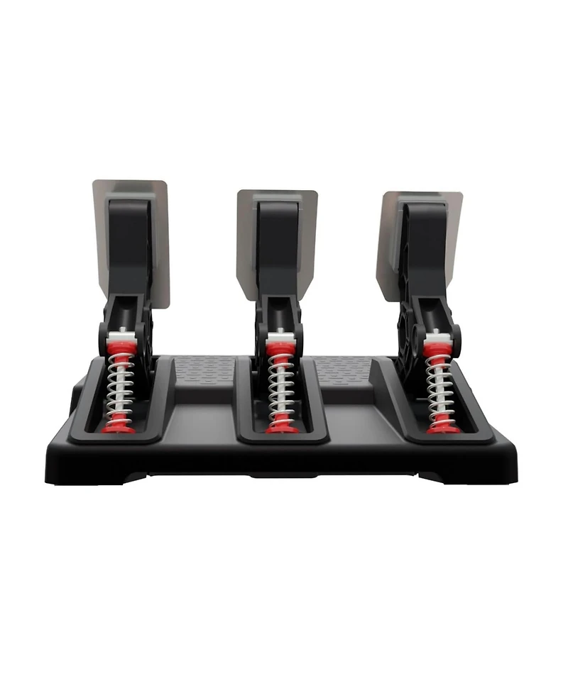 Nbcp Racing Pedals for Pc Gaming Steering Wheel – Adjustable Tension Springs, Swappable Springs, Metal Construction, Compatible with Windows 11/10/7