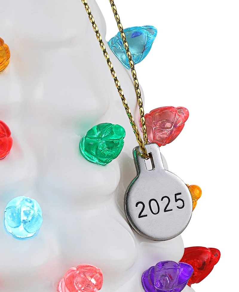 Mr. Christmas 4" Nostalgic Christmas Tree with 2025 Charm
