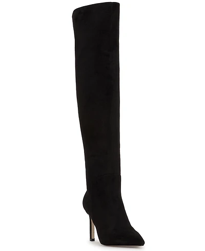 Jessica Simpson Women's Earon Over-The-Knee Wide-Calf Stiletto Dress Boots