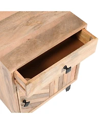 Streamdale Furniture Solid Wood Nightstand