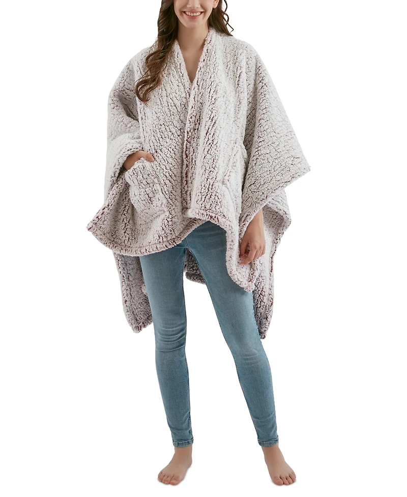 Premier Comfort Cozy Sherpa Wrap, 50" x 60"