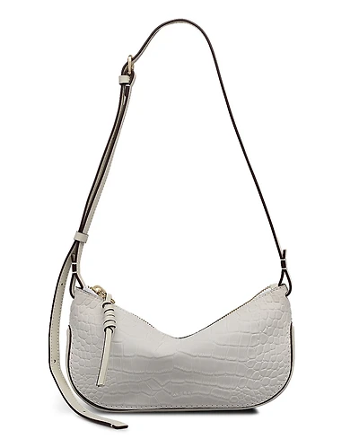 Radley London The Iris Faux Croc Small Zip Top Crossbody Bag