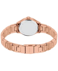 Fossil Women's Gilmore Three-Hand Rose Gold-Tone Stainless Steel Watch, 28mm