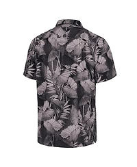 Tommy Bahama Men's Black Iowa Hawkeyes Coast Nuevo Fronds Button-Up Shirt