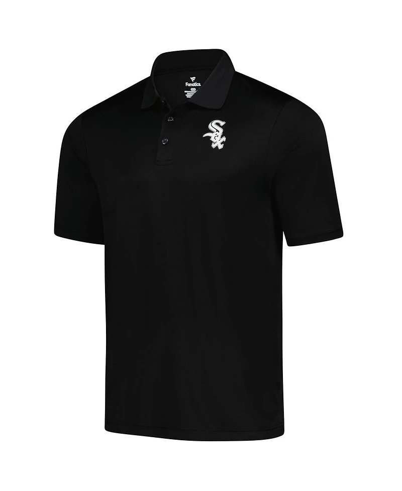 Fanatics Men's Black Chicago White Sox Polo Shirt