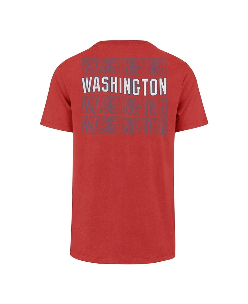 '47 Brand Men's Red Washington Nationals Hang Back Franklin T-Shirt