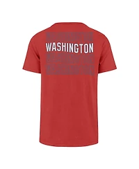 '47 Brand Men's Red Washington Nationals Hang Back Franklin T-Shirt