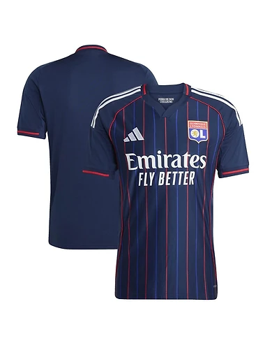 Adidas Men's Blue Olympique Lyonnais 2025/26 Away Replica Jersey