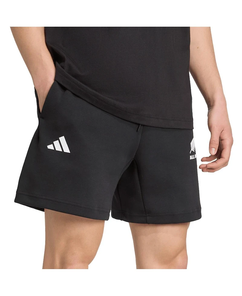 Adidas Men's Black New Zealand Rugby Presentation Future Icon Shorts