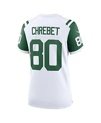 Nike Women's Wayne Chrebet White New York Jets Classic Alternate Retired Player Game Jersey