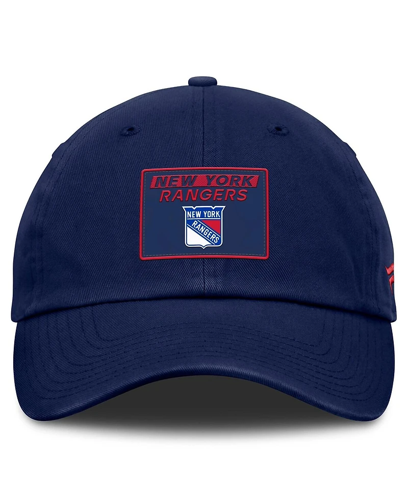 Fanatics Men's Navy New York Rangers Authentic Pro Prime Adjustable Hat