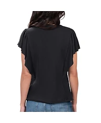 G-iii 4Her by Carl Banks Women's Black Colorado Rockies Crowd Wave T-Shirt