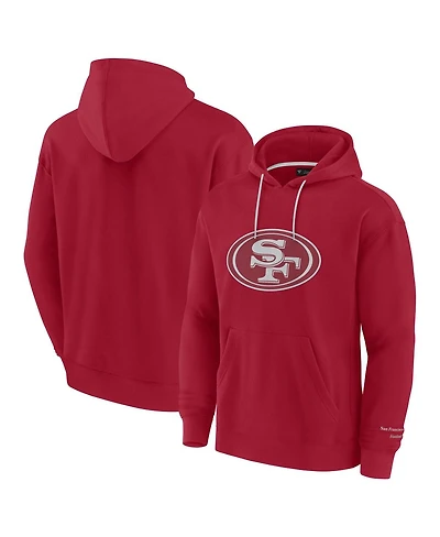 Fanatics Men's Scarlet San Francisco 49ers Elements Pace Pullover Hoodie