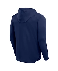 Fanatics Men's Black Dallas Cowboys Front Office Power Mono Long Sleeve Hoodie T-Shirt