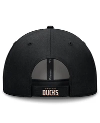 Fanatics Men's Black Anaheim Ducks Adjustable Hat