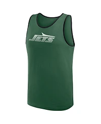 Logo Athletic Men's Green New York Jets Unmatched Success Tank Top