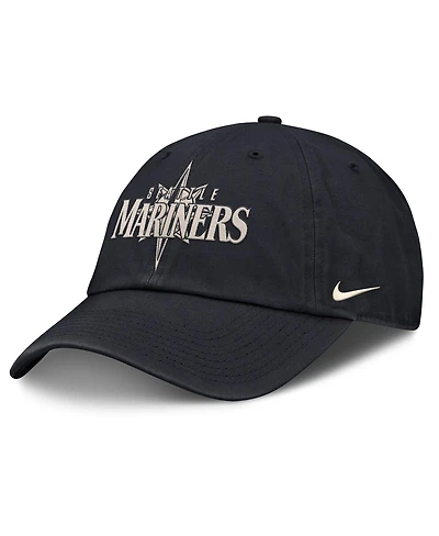 Nike Men's Navy Seattle Mariners Statement Club Adjustable Hat