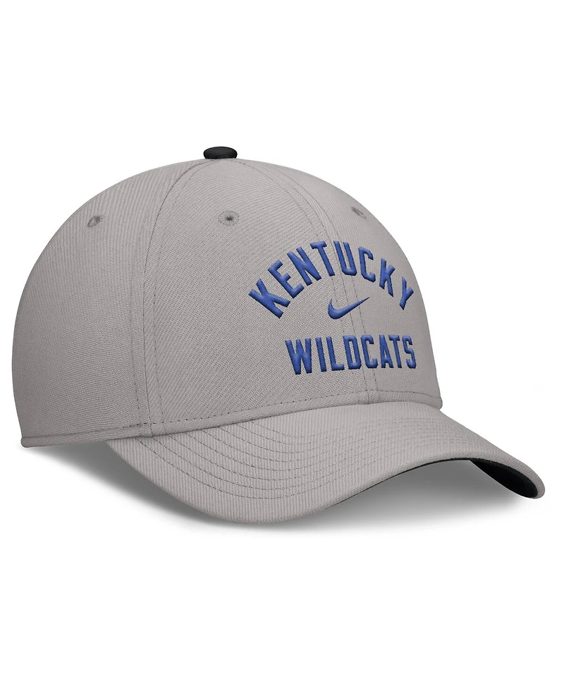 Nike Men's Gray Kentucky Wildcats Rise Prep Performance Flex Hat