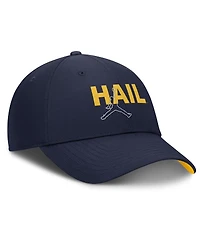Jordan Men's Navy Michigan Wolverines Club Prep Performance Adjustable Hat