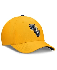 Nike Men's Gold West Virginia Mountaineers Legacy Rise Performance Flex Hat