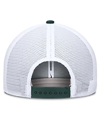 Nike Men's Green/White Michigan State Spartans Rise Primetime Performance Trucker Adjustable Hat