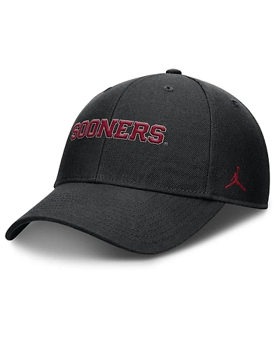 Jordan Men's Oklahoma Sooners 2025 On-Field Rise Performance Adjustable Hat