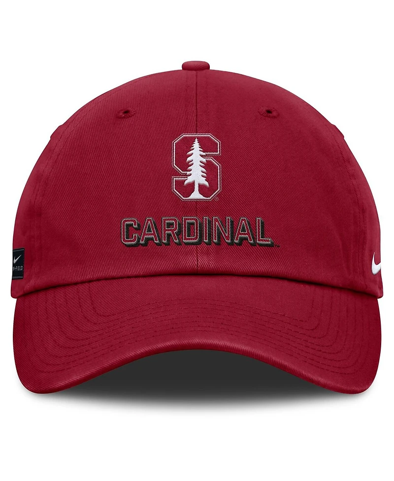 Nike Men's Cardinal Stanford Cardinal 2025 On-Field Club Adjustable Hat