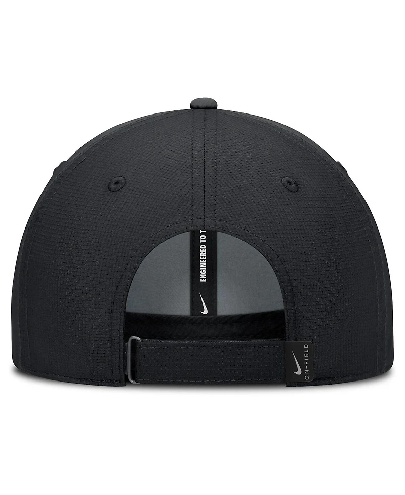 Nike Men's Black Duke Blue Devils 2025 On-Field Gameday Club Adjustable Hat