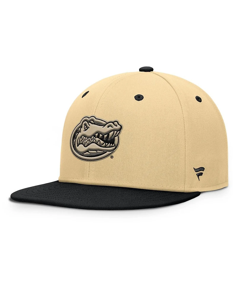 Fanatics Men's Gold/Black Florida Gators Balance Fitted Hat