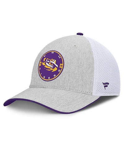 Fanatics Men's Heather Gray Lsu Tigers Trigger Flex Hat