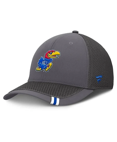 Fanatics Men's Gray Kansas Jayhawks Clincher Flex Hat