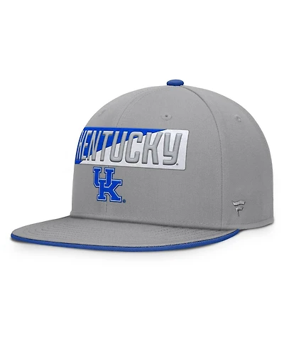 Fanatics Men's Gray Kentucky Wildcats Duo Snapback Hat