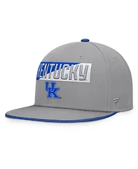 Fanatics Men's Gray Kentucky Wildcats Duo Snapback Hat