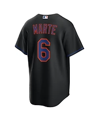 Nike Men's Starling Marte Black New York Mets Alternate Replica Jersey