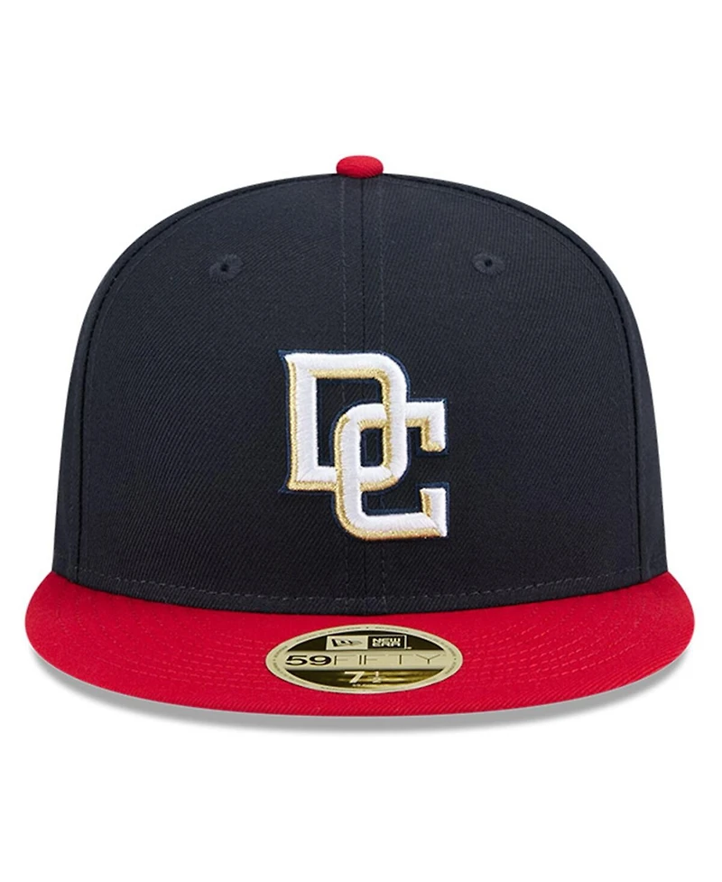 New Era Men's Navy Washington Nationals Baseball Hall of Fame 59FIFTY Fitted Hat