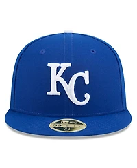 New Era Men's Royal Kansas City Royals Baseball Hall of Fame 59FIFTY Fitted Hat