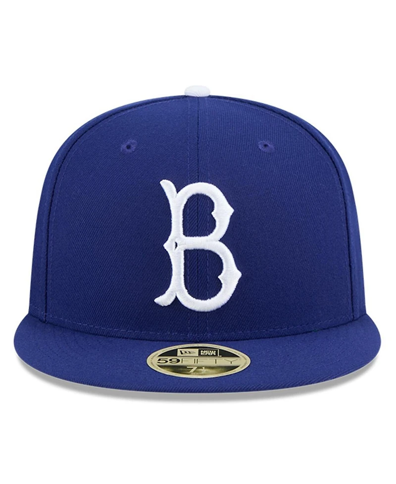 New Era Men's Royal Brooklyn Dodgers Baseball Hall of Fame 59FIFTY Fitted Hat