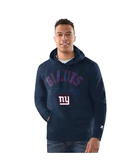 Starter Men's Charcoal New York Giants Pullover Hoodie