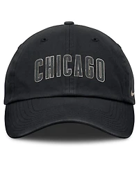 Nike Men's Black Chicago Cubs Camo Pack Club Adjustable Hat