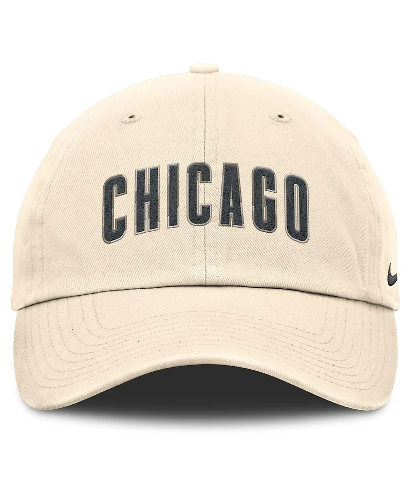 Nike Men's Natural Chicago Cubs Camo Pack Club Adjustable Hat