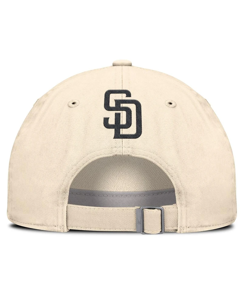 Nike Men's Natural San Diego Padres Camo Pack Club Adjustable Hat