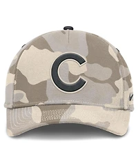 Nike Men's Natural Chicago Cubs Camo Pack Rise Adjustable Hat